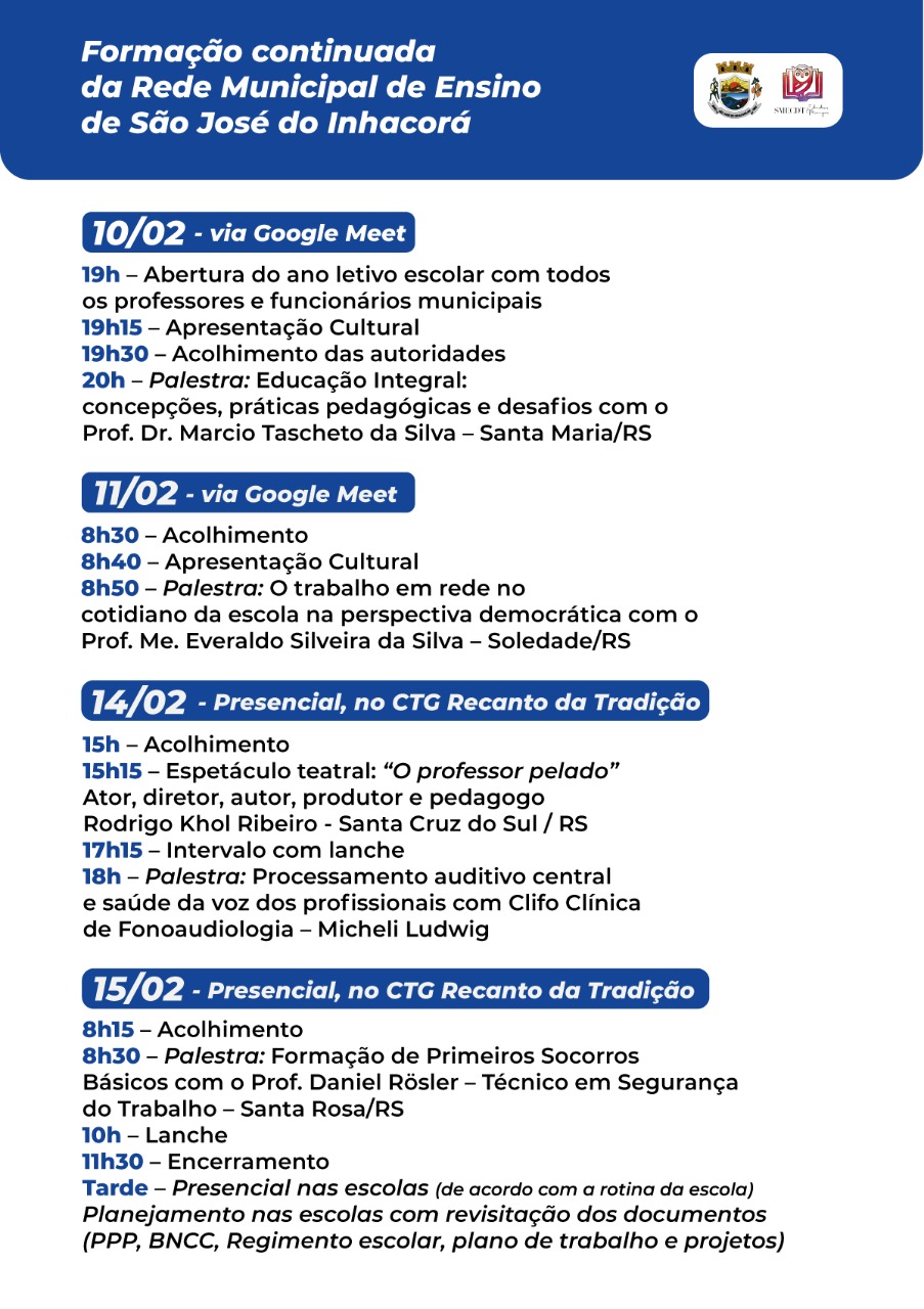 FORMAÇÃO CONTINUADA NA REDE MUNICIPAL DE ENSINO